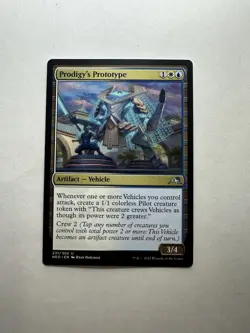 Prodigy's Prototype LP Kamigawa: Neon Dynasty Magic The Gathering Mtg Light Play - Image 1
