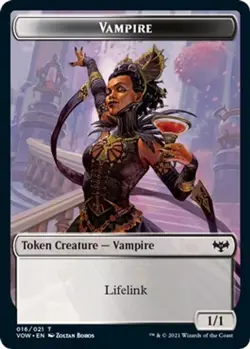Vampire Token NM EN 16 Innistrad: Crimson Vow - Image 1
