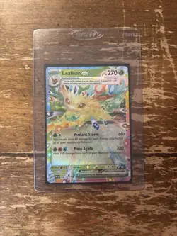 Pokemon TCG Leafeon EX Double Rare Holo Card 006/131 Prismatic Evolutions - Image 3