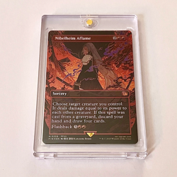 Nibelheim Aflame (Borderless - Foil) Final Fantasy MTG - Image 1