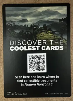 Phyrexian Wurm Token - Modern Horizons 3 - NM MTG - Image 2