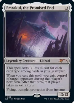 MTG English Emrakul, the Promised End NM Foil Secret Lair - Image 1