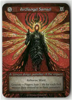 Sorcery: Contested Realm Gothic Archangel Samael (Non-Foil) Unique NM - Image 1