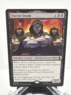 Doctor Doom MTG M 95 Marvel Super Heroes MSH NM - Image 2