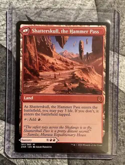 MTG Shatterskull Smashing/Shatterskull, the Hammer Pass Zendikar Rising NM - Image 2