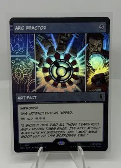 Arc Reactor Borderless Foil 310 Marvel Super Heroes Magic the Gathering - Image 1