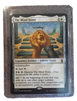 MTG Marvel Super Heroes - The Mind Stone - MSH 0021 - NM Mythic Infinity Stone - Image 1