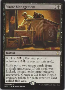 Waste Management NM #40 Commander: Streets of New Capenna MTG - Image 1