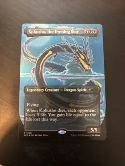 MTG English Kokusho, the Evening Star (Rainbow Foil) NM Foil Secret Lair - Image 1