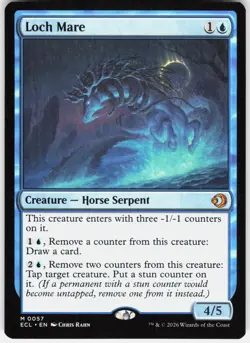 Loch Mare 57 Mythic Lorwyn Eclipsed Magic: The Gathering Near Mint - Image 1