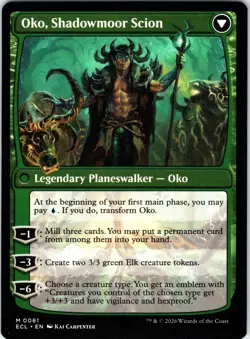 Oko, Lorwyn Liege 61 Mythic Lorwyn Eclipsed Magic: The Gathering Near Mint - Image 2