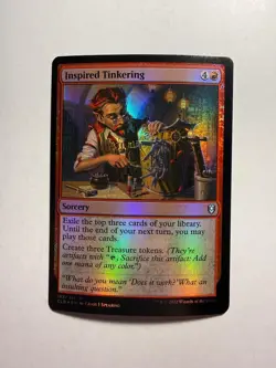 Inspired Tinkering 183 MTG Commander Legends: Battle for Baldur's Gate Foil - Image 1