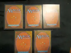 Comlete Set of basic lands from (UGL) Unglued Regular NM/LP conditions - Image 2