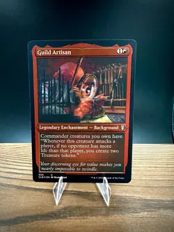 Guild Artisan (Foil Etched) Commander Legends Battle for Baldur's Gate Foil, MTG - Image 1