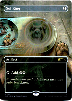 Sol Ring #2467 Secret Lair Drop - FOIL - Fallout: Greet The Dog MTG NM - Image 2