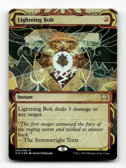 Lightning Bolt FOIL Strixhaven: Mystical Archive #42 Rare - Image 1