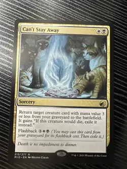 Can't Stay Away Art Card Art Series: Innistrad: Midnight Hunt Regular - Image 1