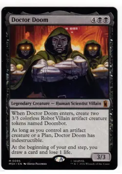 Doctor Doom M Marvel Super Heroes 95 NM - Image 1