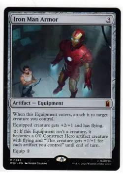 Iron Man Armor M Marvel Super Heroes 248 NM - Image 1