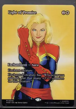 Light of Promise (Borderless) M Marvel Universe Eternal-Legal 46 NM - Image 1