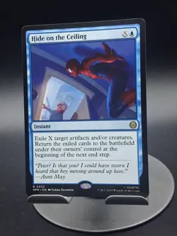 MTG Hide on the Ceiling 0032 (non Foil) Marvel’s Spider-Man NM SPM - Image 1
