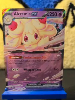 Pokemon Alcremie Ex 075/0159 Journey Together Double Rare Holo - Image 1