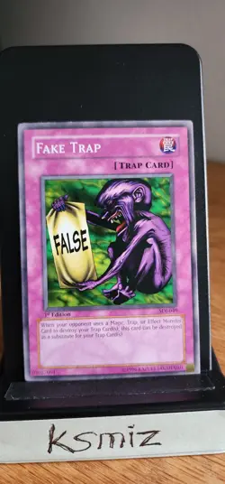 Fake Trap SDJ-049 Starter Deck Joey 1st Edition Yugioh Card LP - Image 1