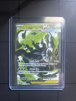 MEGA DARKRAI EX 101/084 FULL ART POKEMON TCG PITCH BLACK NEAR MINT - Image 1