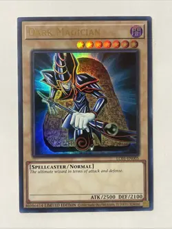 Yu-Gi-Oh Dark Magician LC01-EN005 Ultra Rare Limited Edition Card Played - Image 1