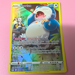 Pokemon TCG Snorlax TG10/TG30 SWSH11 Lost Origin Trainer Gallery Holo UR Eng - Image 1
