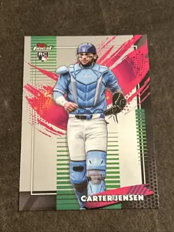 2026 Topps Finest Carter Jensen Rare RC #284 Kansas City Royals - Image 1