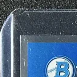 2025 Bowman Chrome Heins Brito #CPA-HB Auto Blue Refractor /150 1st Prospect - Image 3