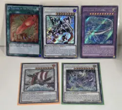 Yugioh TCG 1st Edition Secret Rare Card Lot ×5 NM/M - Image 1