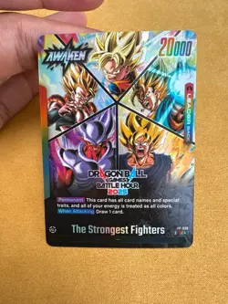 The Strongest Fighters FP-030 Tournament Leader alt art PromDragon Ball Card Nm - Image 1