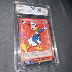 Weiss Schwarz Disney100 Card Japanese Dds/S104-063 R Donald Duck Gem Mint Holo - Image 1
