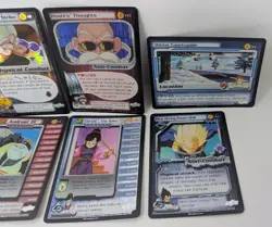 DBZ Dragon Ball Z 10 Card Rare Holo Foil Lot - Score - Black Swift Elbow Strike! - Image 4