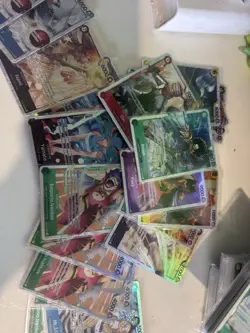 Bandai One Piece Card Game mostly OP-16 couple of op15Mixed Lot Foil Alt Art EN - Image 2