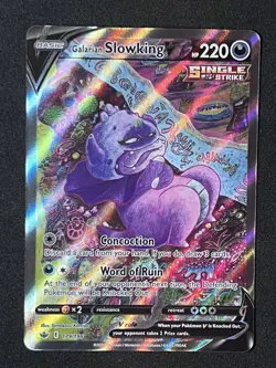 Galarian Slowking V - 179/198, Chilling Reign Full Alternate Art Pokemon Card 🔥 - Image 1
