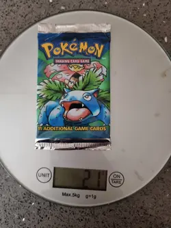 Pokemon Card Game Base Set Booster Pack Venusaur Art - Image 1