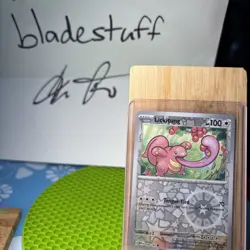 Lickitung 108/165 Reverse Holo NM Scarlet & Violet 151 Pokemon Card - Image 2