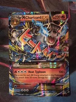 Mega M Charizard EX Holo Ultra Rare Card 12/83 XY Generations TCG Nm Pokemon - Image 1
