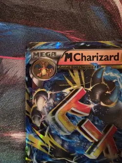Mega M Charizard EX Holo Ultra Rare Card 12/83 XY Generations TCG Nm Pokemon - Image 2