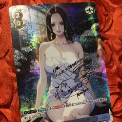 Boa Hancock ONE PIECE Hot Spring ACG Waifu Holo Anime Goddess Card - Image 3