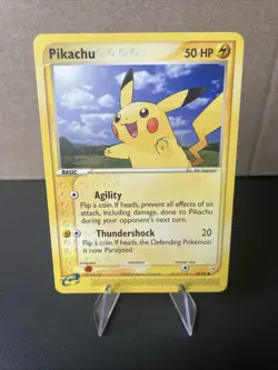 Pikachu 43/95 Regular EX Team Magma vs Aqua 2004 Pokemon Card LP - Image 1