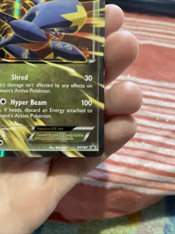 Pokemon TCG Garchomp EX Black Star Promos Ultra Rare Holo Card XY167 - Image 5
