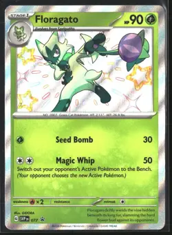 Meowscarada ex 078 Floragato 077 Sprigatito 076 SV: Scarlet & Violet Promo Cards - Image 5