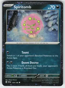 Spiritomb - (Cosmos Holo) Holo Miscellaneous Cards & Products 129/198 NM - Image 1