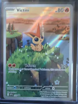 Victini 208 Sv: Scarlet & Violet Black Star Promo Card - Image 1
