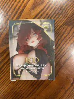 GamerSupps vCard Card Sleeves Awakened Worlds: PayMoneyWubby (Reaper) - Image 1