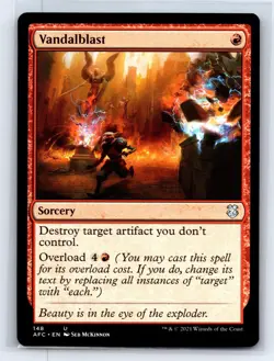 Vandalblast 148 Commander: Adventures in the Forgotten Realms MTG LP - Image 1
